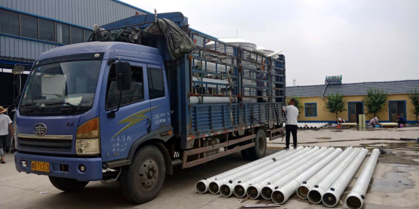 二手6噸單級反滲透設備裝車