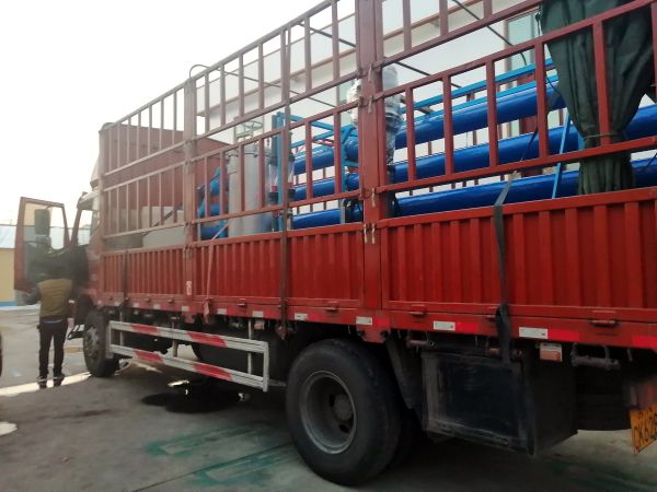 二手20噸單級反滲透設備裝車