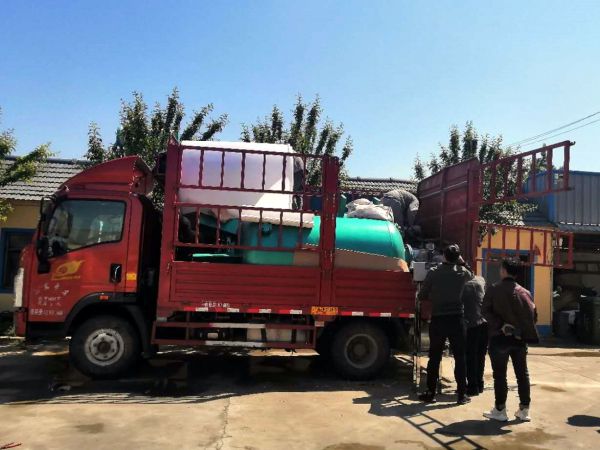 二手30噸軟化水設備裝車