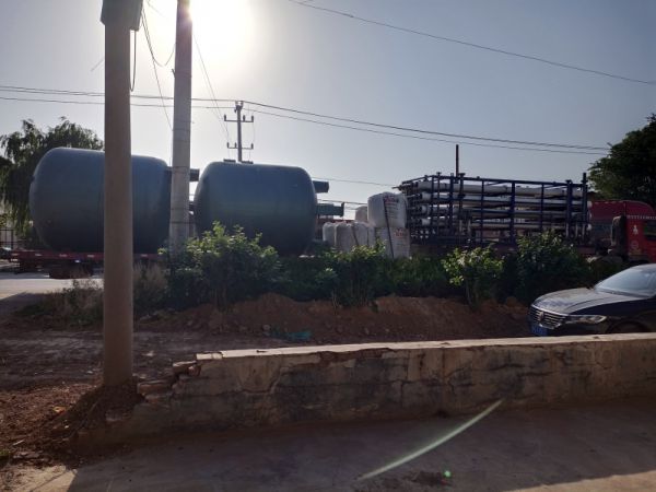 二手反滲透設備裝車